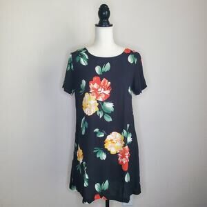 Alcott Floral Shift Dress Medium